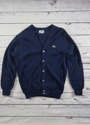 Cardigan IZOD Lacoste blu navy L vintage anni ’90 stile preppy 90s (49), marke: Izod Lacoste, zustand: Gut, größe: L, 49,00 €, 52,15 € inklusive Vinted-Käuferschutz