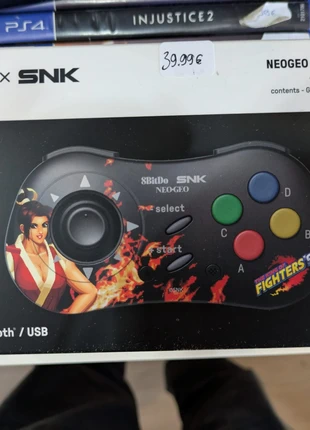 8BitDo Neogeo Wireless Pad Mai Shiranui, marca: 8BitDo, estado: Muito bom, €40.00, €42.70 inclui Proteção do Comprador Pro