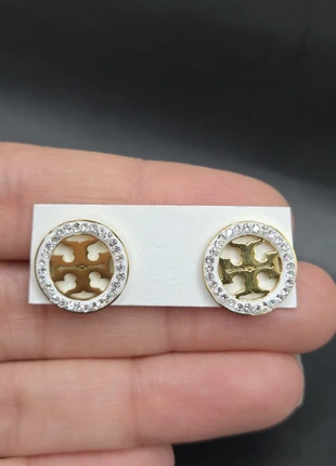 NWT Gold Rhinestone Earings/studs, état: Neuf avec étiquette, 10,00 €, 11,20 € Protection acheteurs incluse