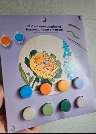 NEW Paint-Your-Own Wooden Ornament – DIY Craft Kit (Flying Tiger), marque: Flying Tiger, état: Neuf avec étiquette, 3,50 €, 4,38 € Protection acheteurs incluse