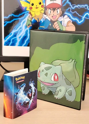 Lot de 2 albums/portfolio/rangement cartes Pokémon, marke: Pokémon, zustand: Sehr gut, 8,50 €, 9,63 € inklusive Vinted-Käuferschutz