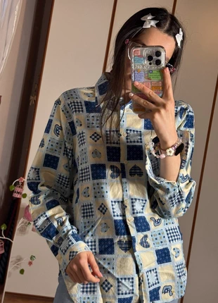 Camicia camicetta vintage coquette animali sweet cottagecore donna women, brand: COQUETTE, condizioni: Ottime, taglia: L / IT 44 / EU 40, €14.00, €15.40 include la Protezione acquisti