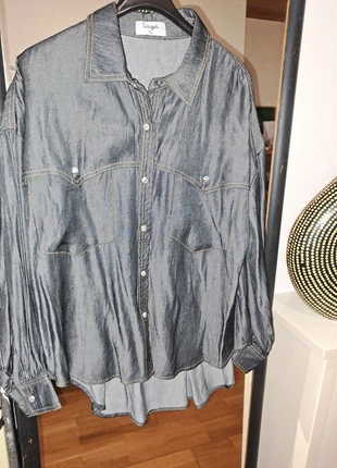 Camisa cinza com molas !🩶, marca: Wiya, estado: Nuevo sin etiquetas, tamaño: XL, 15,00 €, 16,45 € Protección al comprador incluida