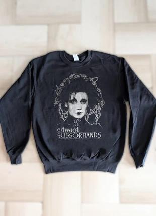 Felpa nera | Edward Scissorhands, marke: nobrand, zustand: Sehr gut, größe: M, 20,00 €, 21,70 € beinhaltet Vinted-Käuferschutz Pro