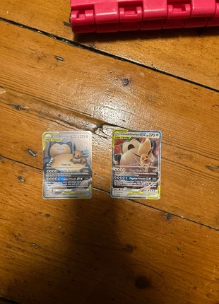 Eevee and snorlax, brand: Pokémon, condition: Very good, €40.00, €42.70 includes Buyer Protection