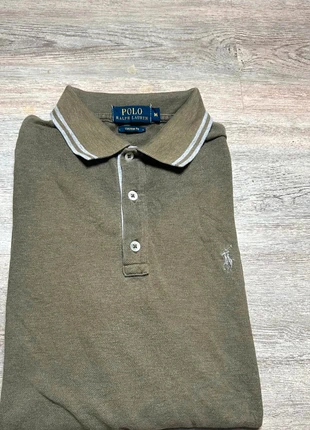 Polo manche courte Ralph Lauren couleur kaki logo gris taille M en très bon état, marke: Ralph Lauren, zustand: Sehr gut, größe: M / 38 / 10, 13,00 €, 14,35 € beinhaltet Vinted-Käuferschutz Pro