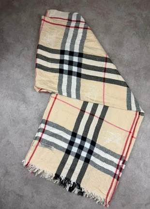 Châles Scarf Burberry monogramme Beige - Taille 160x74cm, brand: Burberry, condition: Very good, €40.00, €42.70 includes Buyer Protection Pro