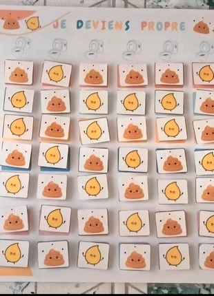 Tableaud’apprentissage à la propreté ~ enfant, marque: Fait Main, état: Bon état, taille: 3 ans / 98 cm, 5,50 €, 6,48 € Protection acheteurs incluse