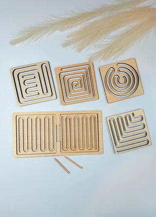 10 Planches pré écriture pédagogie Montessori lecture enfant en bois, marca: Montessori, estado: Novo sem etiquetas, tamanho: 4 anos / 104 cm, €18.90, €20.55 inclui Proteção do Comprador Pro