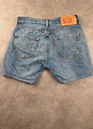 Short en jean déchiré bleu Levi's 501 taille S - W30 homme - SHO0404, marque: Levi's, état: Très bon état, taille: S, 4,00 €, 4,90 € Protection acheteurs (Pro) incluse