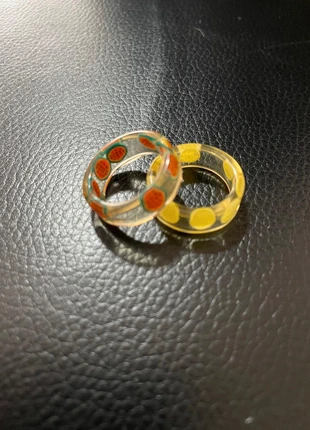 Conjunto de dos anillos, marque: Local, état: Neuf sans étiquette, taille: 16,9 mm, 2,00 €, 2,80 € Protection acheteurs incluse