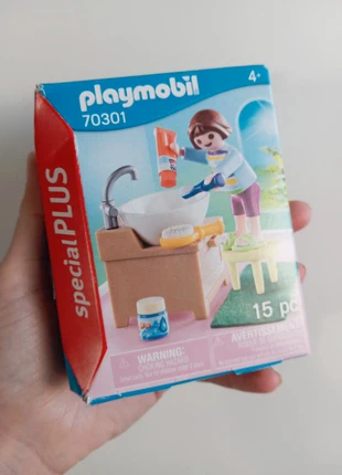 Playmobil 70301
Kindje aan wastafel, marque: Playmobil, état: Neuf avec étiquette, taille: Taille unique, 3,00 €, 3,85 € Protection acheteurs incluse