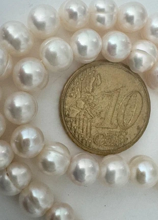 1 snoer zoetwater parels 5x6 wit mooie glans!, brand: zoetwater parels, condizioni: Nuovo senza cartellino, €9.45, €10.62 include la Protezione acquisti