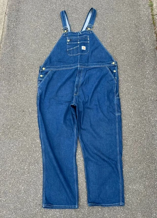 Salopette / dungarees carhartt single knee workwear bleu brut vintage - Taille 4Xl(52x32), marque: Carhartt, état: Très bon état, taille: 4XL, 55,00 €, 58,45 € Protection acheteurs (Pro) incluse