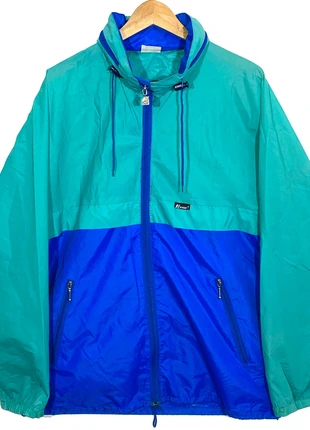 Coupe Vent Imperméable OG Bicolore Vintage 80/90’s K-Way (Packable), marca: K-Way, estado: Muito bom, tamanho: M, €40.00, €42.70 inclui Proteção do Comprador Pro