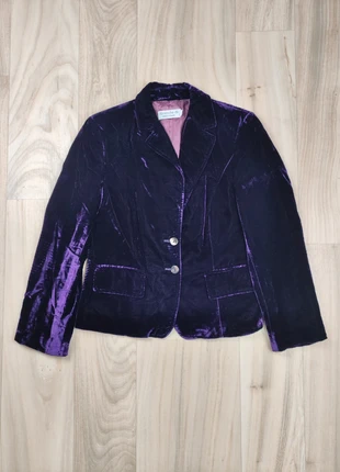 Veste/blazer vintage, violet, Enrico Coveri, cintrée, boutons contrastants, taille S femme, marca: Enrico Coveri, estado: Muy bueno, tamaño: S / 36 / 8, 24,00 €, 25,90 € Protección al comprador Pro incluida