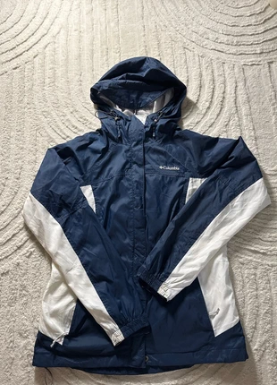 Veste Columbia bicolore bleu marine et blanche | Taille M | Imperméable et coupe-vent |, brand: Columbia, condition: Very good, size: M, €30.00, €32.20 includes Buyer Protection