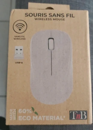 Souris sans fil, marque: T'nB, état: Neuf avec étiquette, 8,00 €, 9,10 € Protection acheteurs incluse