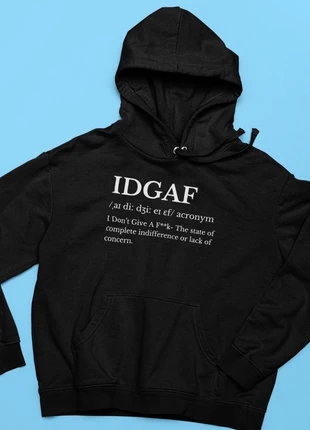 M 12-14 IDGAF Hood - Offers Welcome, brand: Attitude, condition: New without tags, size: M / UK 12-14, £15.00, £16.45 includes Buyer Protection