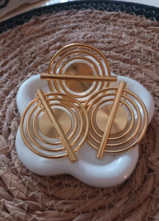 Ensemble bijou ethnique (bague+boucles d'oreilles), état: Neuf sans étiquette, 8,00 €, 9,10 € Protection acheteurs incluse