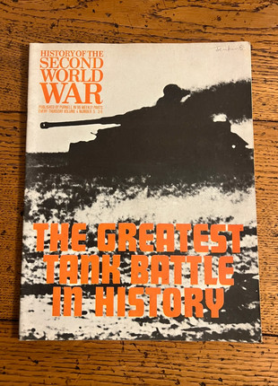 History of World War Two/ The greatest tank battle in history, condition: Very good, £2.00, £2.80 includes Buyer Protection
