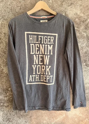 Sweat coton homme Hilfiger Demin taille S sudadera hombre felpa uomo Herrensweatshirt, marke: Tommy Hilfiger, zustand: Sehr gut, größe: S, 16,50 €, 18,03 € inklusive Vinted-Käuferschutz