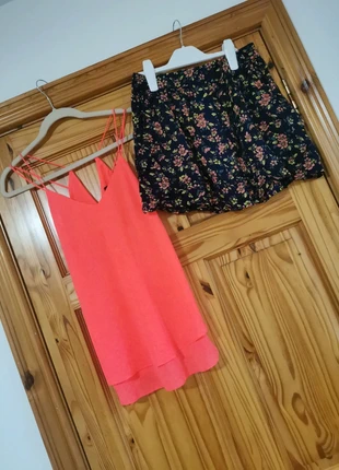 New Look & Primark Summer Set 🌸 (Top UK 8 / Shorts UK 8–10), brand: New Look, condition: Very good, size: S / 36 / 8, €5.00, €5.95 includes Buyer Protection