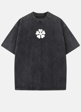 T shirt Black Clover noir délavé en coton taille XL, marque: NAKAMA, état: Neuf sans étiquette, taille: XL, 19,90 €, 21,60 € Protection acheteurs (Pro) incluse
