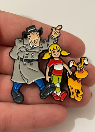 Pins inspecteur gadgets, merk: Looney Tunes, staat: Nieuw zonder prijskaartje, € 8,90, € 10,05 inclusief Kopersbescherming