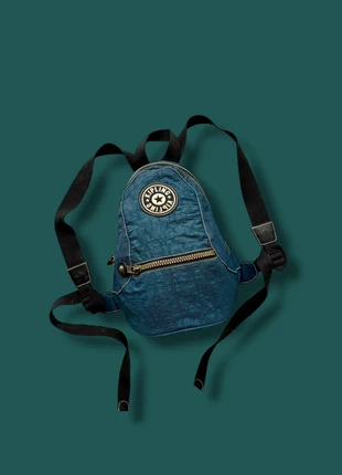 Sac à dos vintage Kipling bleu pétrole, marque: Kipling, état: Très bon état, 13,90 €, 15,30 € Protection acheteurs incluse
