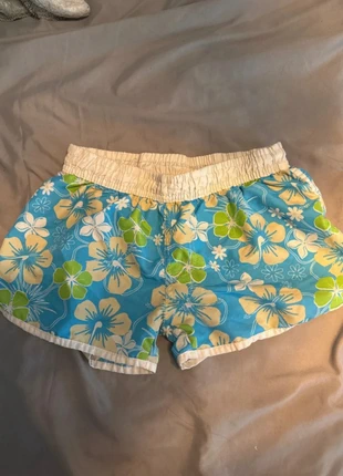 mini short motif hawaïen, merk: Vintage Dressing, staat: Heel goed, maat: XS / 34 / 6, € 5,00, € 5,95 inclusief Kopersbescherming