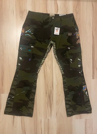 camouflage Gallery Dept Flared-Cargohose, brand: Gallery Dept., condizioni: Nuovo con cartellino, taglia: L, €59.00, €62.65 include la Protezione acquisti