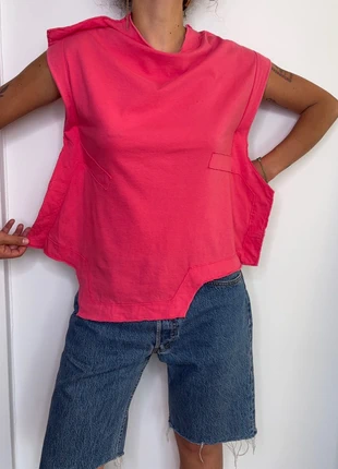 Tee shirt asymétrique comme des garçons, marque: Comme des Garçons, état: Bon état, taille: S / 36 / 8, 110,00 €, 116,20 € Protection acheteurs (Pro) incluse