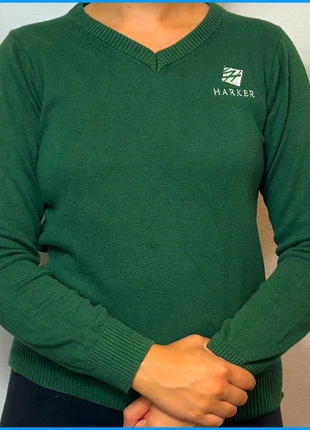 Pull Tommy Hilfiger Harker Vert / Col V/  Logo brodé / Taille M Femme, marca: Tommy Hilfiger, estado: Muy bueno, tamaño: M / 38 / 10, 20,00 €, 21,70 € Protección al comprador incluida