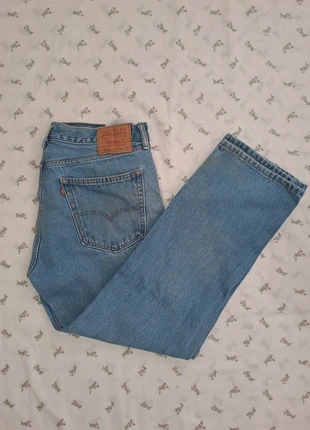 Levis 505 Jeans W36 L30 Mens Blue Regular Straight Fit Denim (A12), condition: Good, size: W36, £15.99, £17.49 includes Buyer Protection