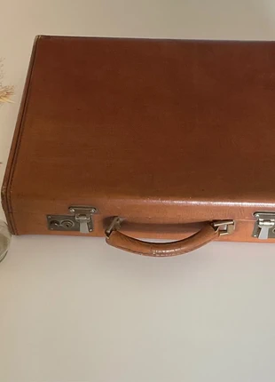 Mallette vintage Le Tanneur en cuir brun – Made in France – années 60/70, brand: Le Tanneur, condition: Satisfactory, €49.00, €52.15 includes Buyer Protection