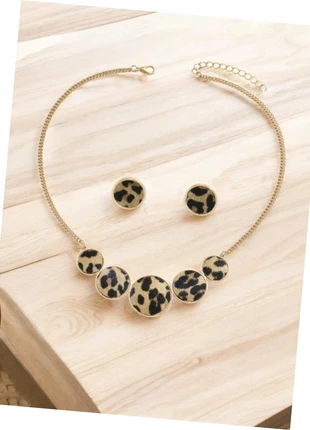 Ensemble 2 bijoux doré et léopard motif rond effet poil, marca: Vintage Boutique, estado: Muito bom, €6.50, €7.53 inclui Proteção do Comprador