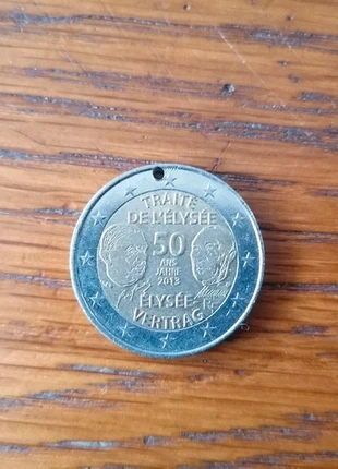 Piece 2€ traité de l'elysée 50 ans 2013, état: Bon état, 25,00 €, 26,95 € Protection acheteurs incluse