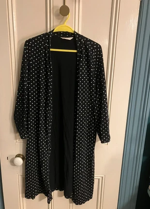 Blooming Marvellous Dark Blue & White Polka Dot Maternity Dressing Gown - Size M, brand: Blooming Marvellous, condition: Very good, size: M / 10, £3.00, £3.85 includes Buyer Protection