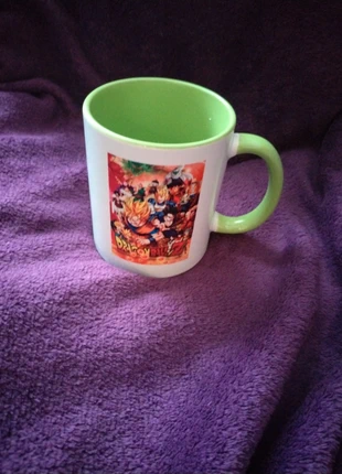 🍵Mug dragon ball z deux image différentes intérieur vert🍵, marca: Dragon Ball, estado: Muito bom, €5.10, €6.06 inclui Proteção do Comprador