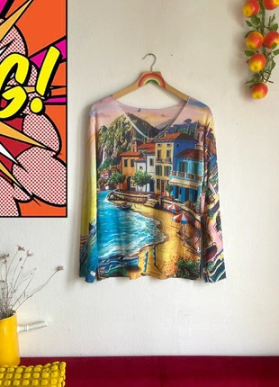 Pull rétro fine maille made in Italy 95 % coton T. 3, brand: Vintage Boutique, condition: Very good, size: L / 40 / 12, €5.00, €5.95 includes Buyer Protection Pro