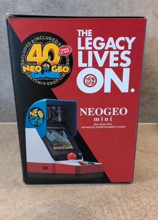 SNK Console Neo Geo Mini Edition Asia 40 Jeux Inclus, brand: SNK, condizioni: Nuovo con cartellino, €99.99, €105.69 include la Protezione acquisti