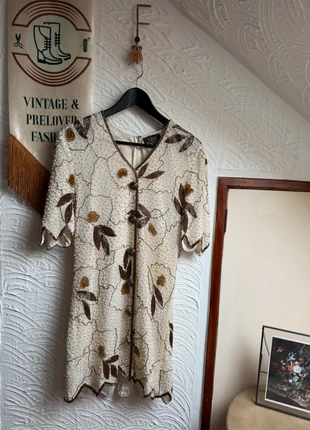 Vintage beaded party dress size 10/12, brand: Vintage Dressing, condition: Good, size: M / 10, £10.00, £11.20 includes Buyer Protection
