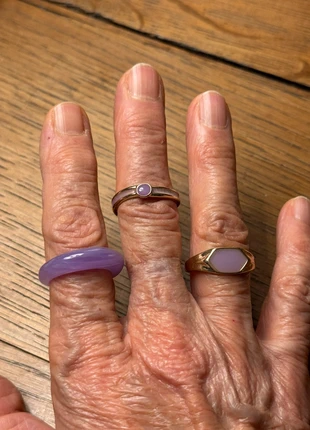 Lot de bagues dorée, marque: Vintage Chic, état: Neuf sans étiquette, taille: Ajustable, 4,00 €, 4,90 € Protection acheteurs incluse