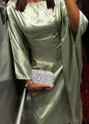 Turquoise Abaya Dress, condition: Very good, size: S / 36 / 8, €15.00, €16.45 includes Buyer Protection