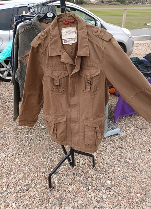 4 you JNS khaki military style jacket, brand: 4 YOU JNS, condition: Very good, size: M, £35.00, £37.45 includes Buyer Protection