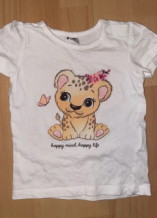 T-Shirt 68, merk: DopoDopo, staat: Heel goed, maat: 6-9 maanden / 68 cm, € 1,00, € 1,75 inclusief Kopersbescherming