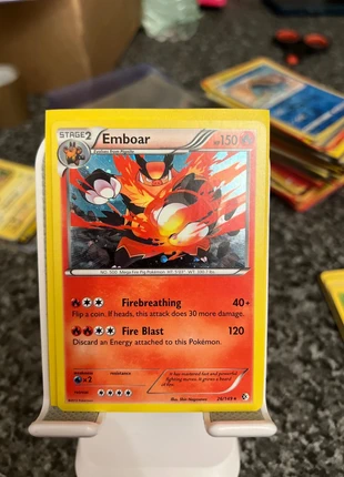 Emboar boundaries crossed black and white, brand: Pokémon, condition: New without tags, £1.50, £2.28 includes Buyer Protection