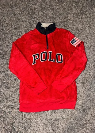 Polaire Ralph Lauren Zip Rouge taille enfant 14-16 ans, marque: Ralph Lauren, état: Très bon état, taille: S, 15,00 €, 16,45 € Protection acheteurs incluse