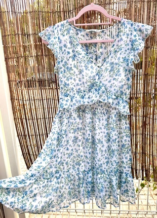 Summer Dress, merk: Stradivarius, staat: Goed, maat: S / 36 / 8, € 5,00, € 5,95 inclusief Kopersbescherming
